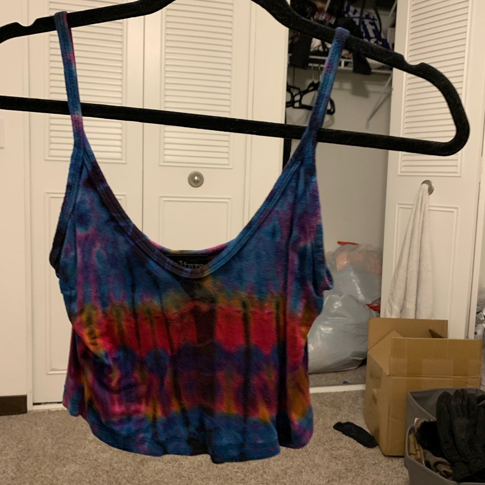 Medium Tie-Dye Crop Top